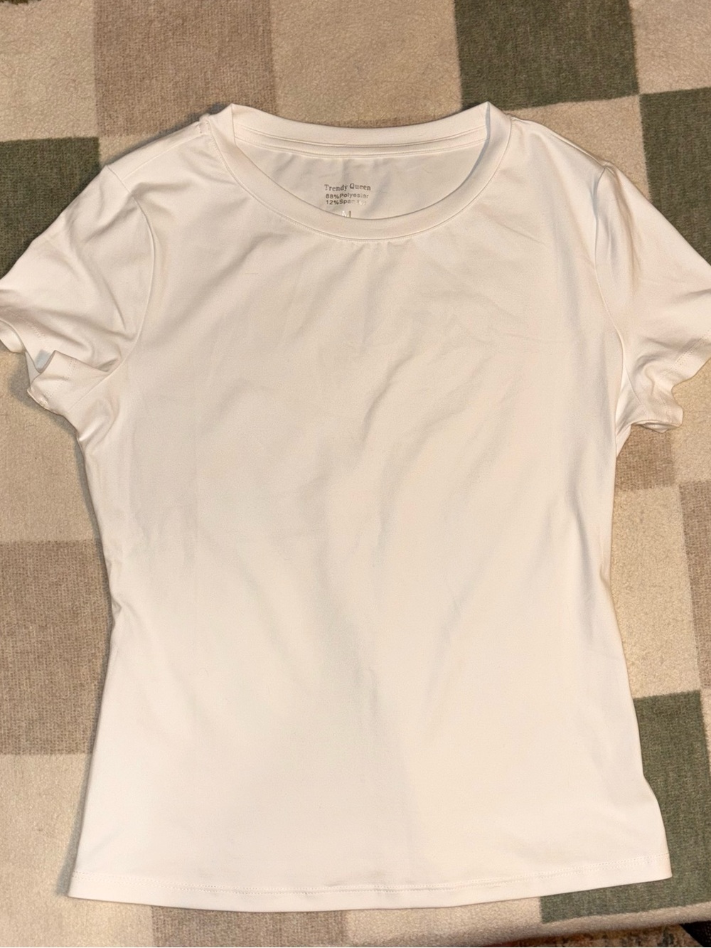 Women's Crew Neck Short Sleeve Tees - White & Black 2 Pack